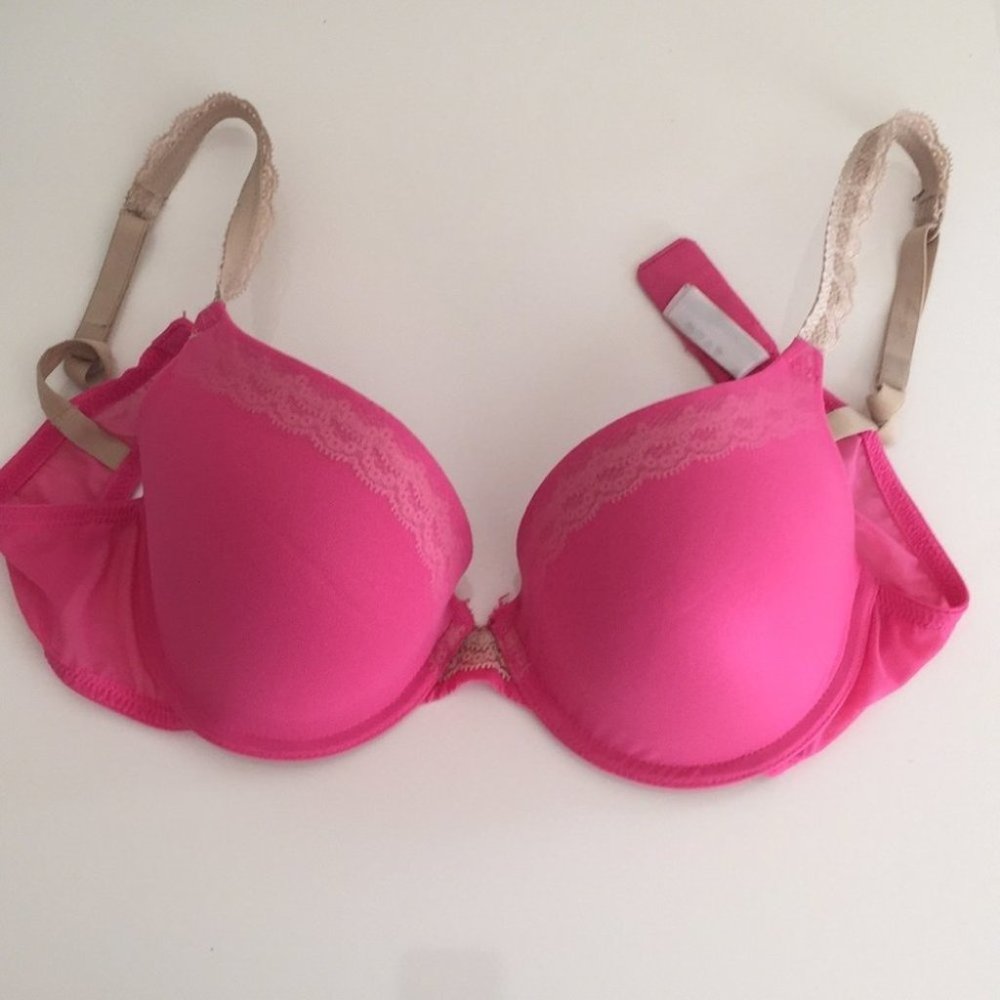 Pink Push Up Bra